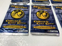 Monster Rancher CCG Collectible Card Game Sealed Booster Pack Lot Of 8 Artbox - Image 4