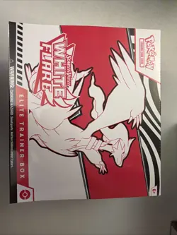 Pokemon TCG Scarlet & Violet White Flare Elite Trainer Box Factory Sealed - Image 1