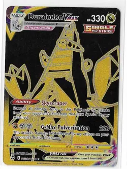 Pokemon TCG, 2022 Sword & Shield Silver Tempest Duraludon VMAX TG30/TG30 NM - Image 1