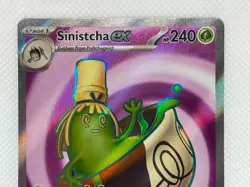Pokemon Twilight Masquerade - Sinistcha EX 189/167 - Ultra Rare - NM/M Condition - Image 2