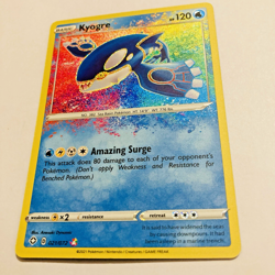 Pokemon TCG - Kyogre - 021/072 - Vivid Voltage - Amazing Rare - Image 1