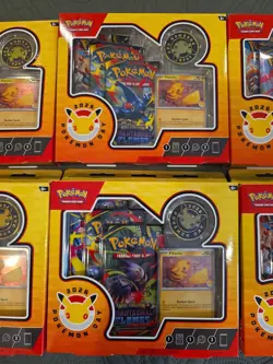 New & Sealed Pokemon Day 2026 Collection, 3 Packs & Pikachu Promo In hand X (6) - Image 3
