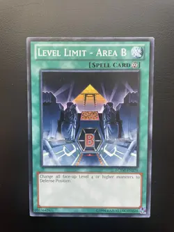 Yugioh Level Limit - Area B LCYW-EN279 Common Unlimited Edition LP/MP - Image 1