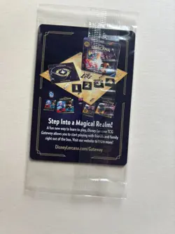 NEW 2025 D23 Gold Member Exclusive Iago Out of Reach Sealed Lorcana Foil Card - Image 2