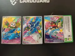 Litten Rowlet Popplio First Partner Promos & Code Card (Read Description) - Image 1