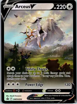 2019 Arceus V Promo Holofoil SWSH: Sword & Shield Promo Cards SWSD SWSH204 NM - Image 1