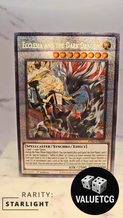 *READ* Casual/Deck Test Card (English): Ecclesia and the Dark Dragon - Starlight - Image 2