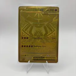 MEGA ZYGARDE EX 124/088 PERFECT ORDER MEGA HYPER RARE GOLD POKEMON TCG CARD - Image 1