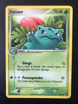 Ivysaur 14/17 POP Series 3 Pokemon non-holo rare card MP - Image 1