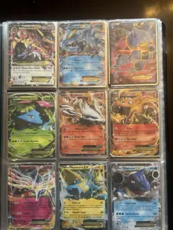 Pokemon TCG 135-Card Binder Lot XY/Platinum/Base Set 2 EX Holo Foil - Image 1
