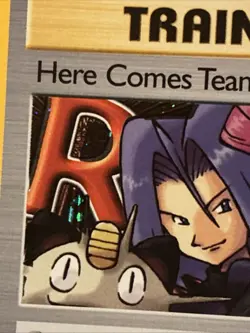Vintage 2000 Pokemon Here Comes Team Rocket Trainer Holo Card 15/82 NM - Image 2