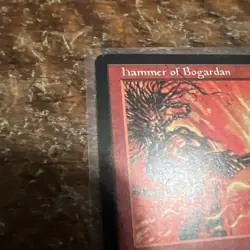 Magic the Gathering - Mirage Hammer of Bogardan Rare 1996 - Image 5