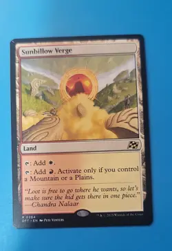 Sunbillow Verge Aetherdrift Regular - Image 1