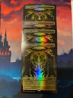 MTG Streets of New Capenna Jetmirs Garden Borderless Foil x 1 - Image 1