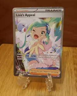 Lisia's Appeal 246/191 Sv08: Surging Sparks Holo 2024 POKEMON Card NM Mint - Image 2