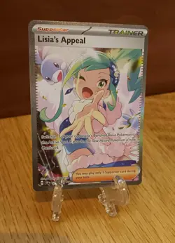 Lisia's Appeal 246/191 Sv08: Surging Sparks Holo 2024 POKEMON Card NM Mint - Image 3