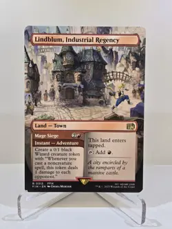 MTG Lindblum, Industrial Regency #312 Non-Foil (Borderless) Final Fantasy - Image 1
