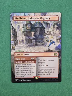 MTG Lindblum, Industrial Regency #312 Non-Foil (Borderless) Final Fantasy - Image 3