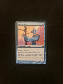 Sigil of Sleep [Duel Decks: Venser vs. Koth] NM/LP MTG Cards - Image 1