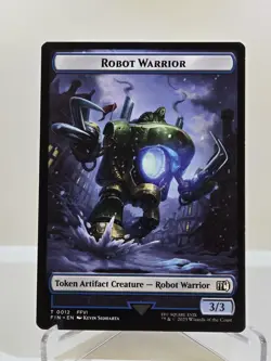 MTG Sephiroth One-Winged Angel/Robot Warrior Token Non-Foil #12 Final Fantasy - Image 2