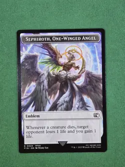 MTG Sephiroth One-Winged Angel/Robot Warrior Token Non-Foil #12 Final Fantasy - Image 3