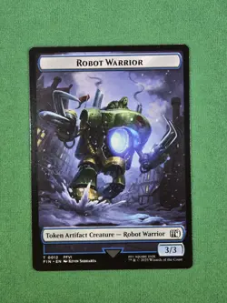 MTG Sephiroth One-Winged Angel/Robot Warrior Token Non-Foil #12 Final Fantasy - Image 4