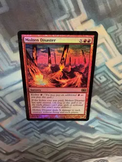 MTG Foil Molten Disaster EX/LP- Future Sight - Image 3