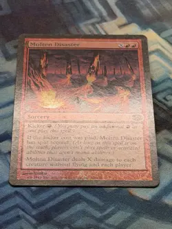 MTG Foil Molten Disaster EX/LP- Future Sight - Image 5