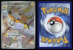 Raichu 211/193 Illustration Rare Paldea Evolved Pokemon English NM - Image 3