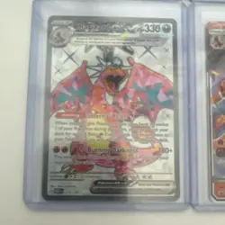 Pokemon Charizard GX, EX, VMAX Lot - 4 Holo Promo Cards English Standard - Image 2