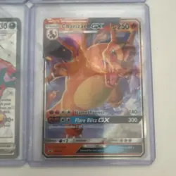 Pokemon Charizard GX, EX, VMAX Lot - 4 Holo Promo Cards English Standard - Image 3
