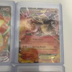 Pokemon Charizard GX, EX, VMAX Lot - 4 Holo Promo Cards English Standard - Image 4