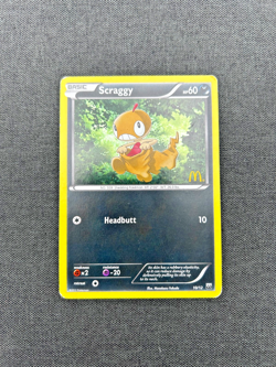 🌚 2012 POKEMON MCDONALD'S COLLECTION #10 SCRAGGY - HOLO PROMO CARD 🌚 - Image 3