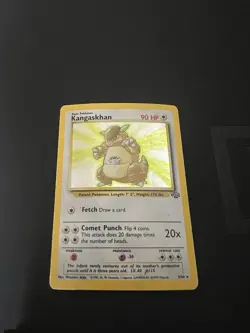 Pokemon Jungle Kangaskhan 5/64 Holo Rare Unlimited MP - Image 2
