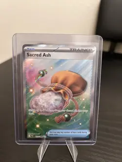 Pokemon Sacred Ash Trainer-Item POR 115/088 Foil English Standard Size - Image 1