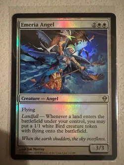 Zendikar  MTG  Foil   Emeria Angel   Magic - Image 1