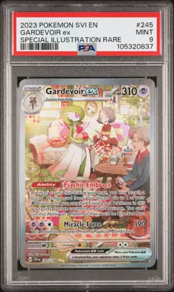 Pokemon SVI EN Gardevoir ex 245/198 Special Illustration Rare PSA 9 - Image 1