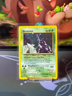 Heracross Holo - 6/111 - Neo Genesis - Pokemon TCG NM- Card Rare Vintage - Image 1