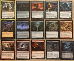 Budget Casual Commander MTG Red Black Lizard Sacrifice With Gev Scaled Scorch - Image 1