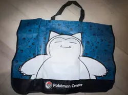 Pokemon Center World Championships NAIC EUIC SNORLAX Big Tote Bag Exclusive - Image 2