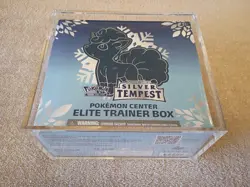 Minty Factory Sealed Pokemon Center Silver Tempest Elite Trainer Box With Case - Image 1