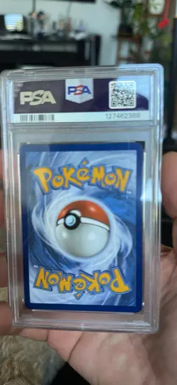 Pokemon Pikachu ex PSA 9 Sv08 Surging Sparks EN Hyper Rare Holo 247/191 - Image 2