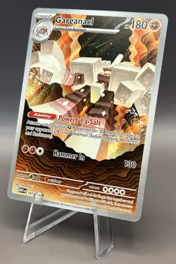 147/132 Garganacl - ME01 Mega Evolution - Illustration Rare NM Pokemon - Image 1
