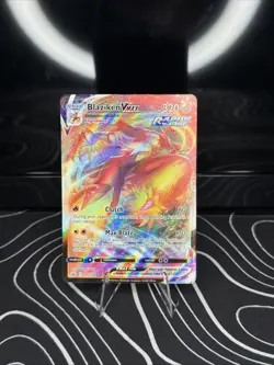 Pokemon TCG Blaziken VMAX 21/198 Full Art Sword & Shield Chilling Reign - Image 1