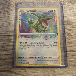 RAYQUAZA RAINBOW ACE SPEC RARE 138/185 ~ Pokemon TCG: Vivid Voltage - Image 1