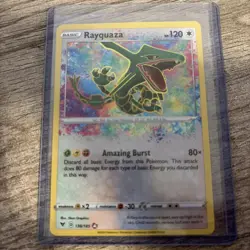RAYQUAZA RAINBOW ACE SPEC RARE 138/185 ~ Pokemon TCG: Vivid Voltage - Image 3