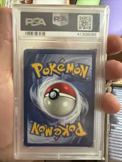 1999 POKEMON GAME #8 MACHAMP-HOLO 1ST EDITION PSA 9 - Image 2