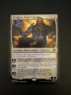 Tezzeret Cruel Captain Edge of Eternities Regular Card FREE SHIPPING Magic MTG - Image 1
