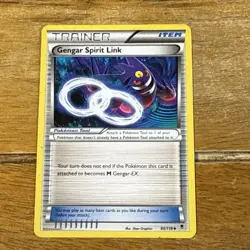 Pokemon TCG Gengar Spirit Link Phantom Forces 95/119 Regular Uncommon - Image 1
