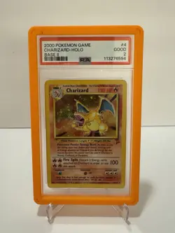 Pokemon Base Set 2 Charizard Holo Rare PSA 2 - Image 1
